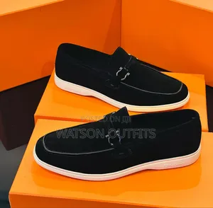Men's Ferragamo Leather Loafers - Brand New