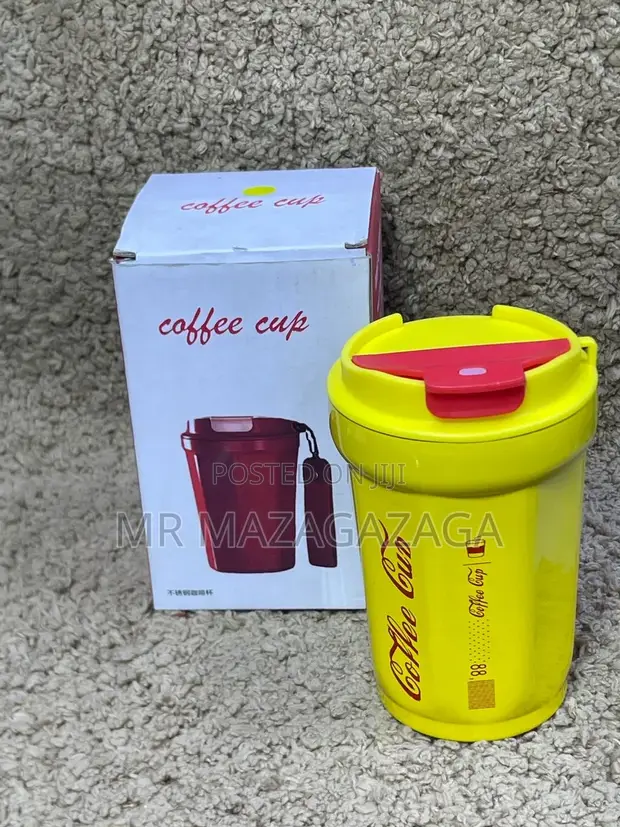 Brand New Coffee Cup with 2-in-1 Lid - 1