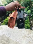 Brand New Women's Vintage Multicolored Leather Handbag - 1