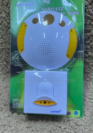 Luckarm Wireless Door Chime Kit - 28 Melodies, 80m Range