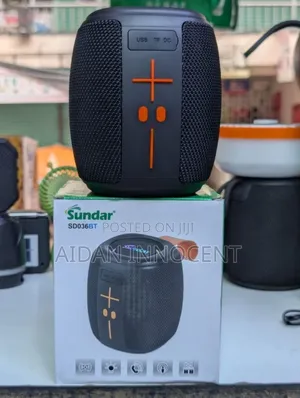 Sundar Mini Portable Bluetooth Speaker - Red