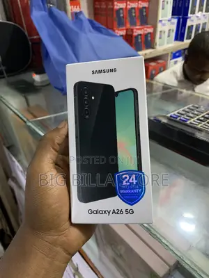 New Samsung Galaxy A26 128GB Black