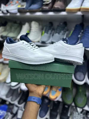 Men's Lacoste Leather Shoes - 3 Colours