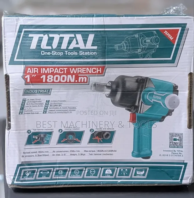 Heavy Duty Air Impact Wrench 1" 1800Nm - 1