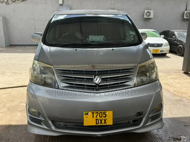 Toyota Alphard 2008 Silver - 1
