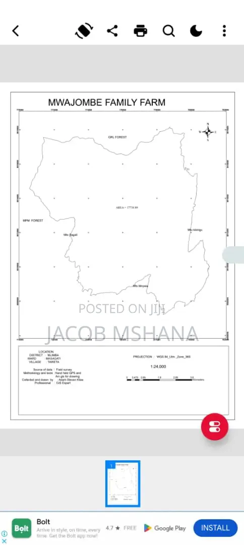 17,000 Acre Farmland for Sale - Iringa, Njombe, Morogoro - 1