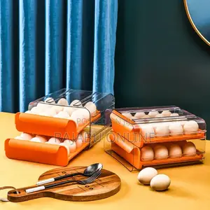 Transparent Egg Organizer (32 Eggs)