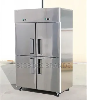 Upright 901L Fridge Freezer - Stainless Steel Doors