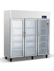 Brand New Upright Fridge - 1447 Liters, 3 Glass Doors - 1