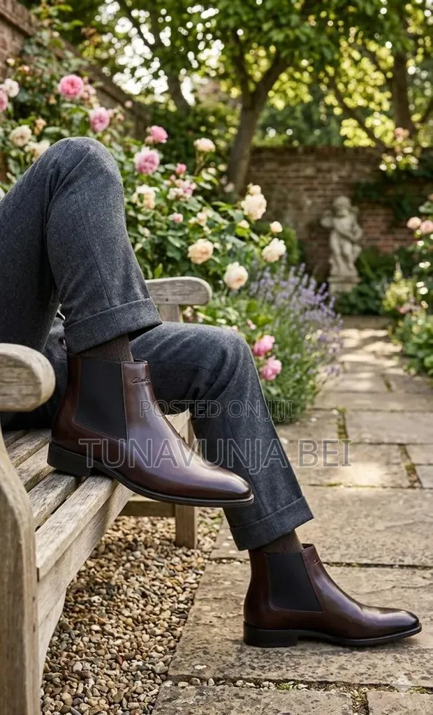 Clarks Quality Leather Moccasins - 1