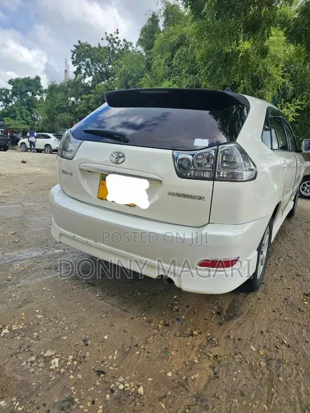 Toyota Harrier 2005 White - 1