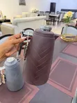 1L Vacuum Thermos Flask - Matte Grey - 2