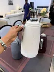 1L Vacuum Thermos Flask - Matte Grey - 3
