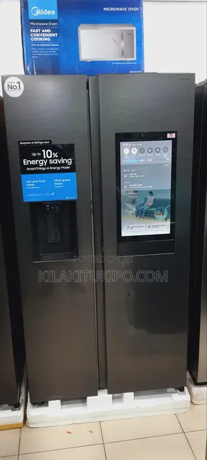 Samsung Bespoke AI Family Hub Side-by-Side Refrigerator 594L