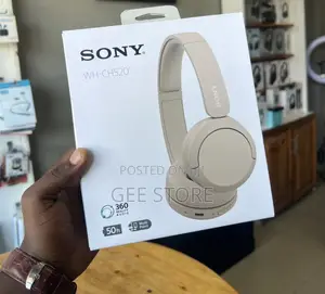 Sony WH-CH520 Bluetooth Headphones - Blue