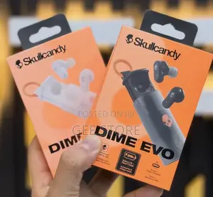 Skullcandy Dime Evo Wireless Earbuds - Nyeusi