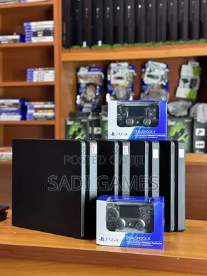 PS4 Slim with 2 Controllers