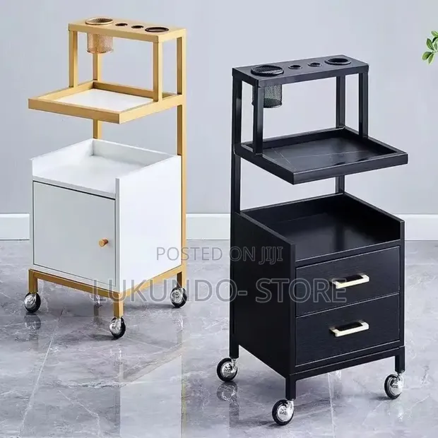 Multifunctional Barber Salon Trolley - 1