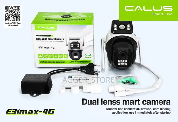 Calus E31max-4G SmartLive Kamera ya Akili yenye Lensi Mbili - 1