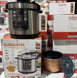 Global Star Electric Pressure Cooker 6L