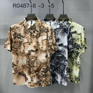 Zara Men's Short Sleeve Shirts - Multicolor