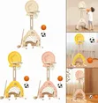 3-in-1 Basketball Hoop Set with Football and Golf - 1