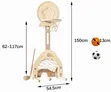 3-in-1 Basketball Hoop Set with Football and Golf - 2