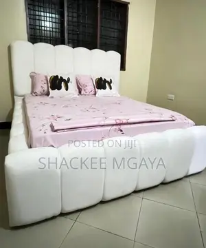 Wood-Mode Bed Frame - White, Standard Size