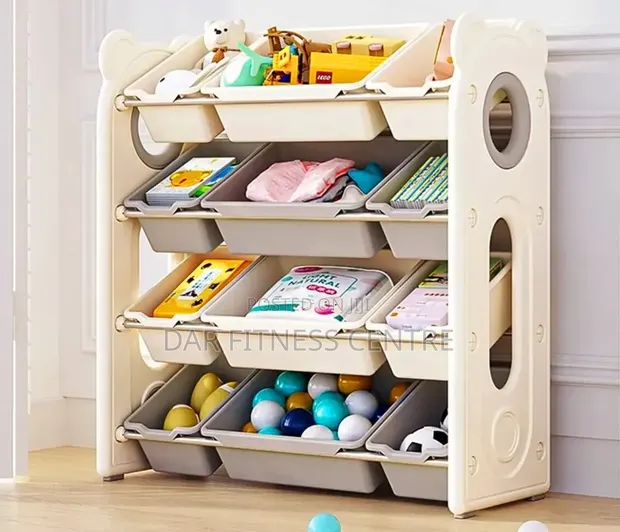 Children Bookshelf and Toys Storage - 1