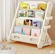 Children's Bookshelf and Storage Box - 1