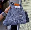 Jeans Nzuri za Kiume Zinazonyumbulika na Rangi Isiyofifia - 4