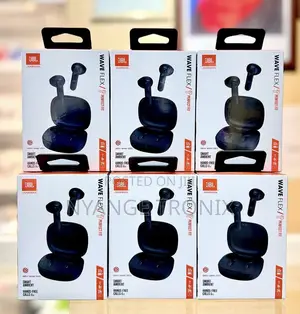 JBL Wave Flex Wireless Earbuds - Black