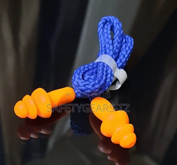 Reusable Corded Mushroom Safety Earplugs - 1