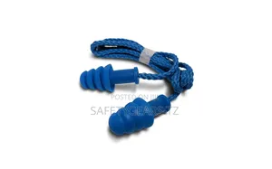 Vaultex Corded Mushroom Ear Plugs - Blue