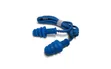 Vaultex Corded Mushroom Ear Plugs - Blue - 2