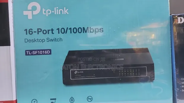 Desktop Switch 16 Ports 100Mbps - 1