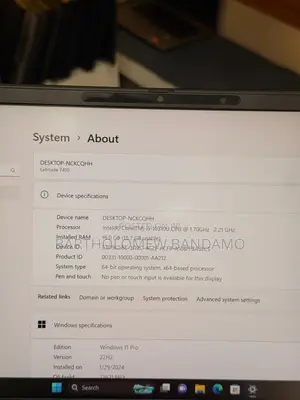 Laptop Dell Latitude 7410 - Intel Core i7, 16GB RAM, 256GB SSD