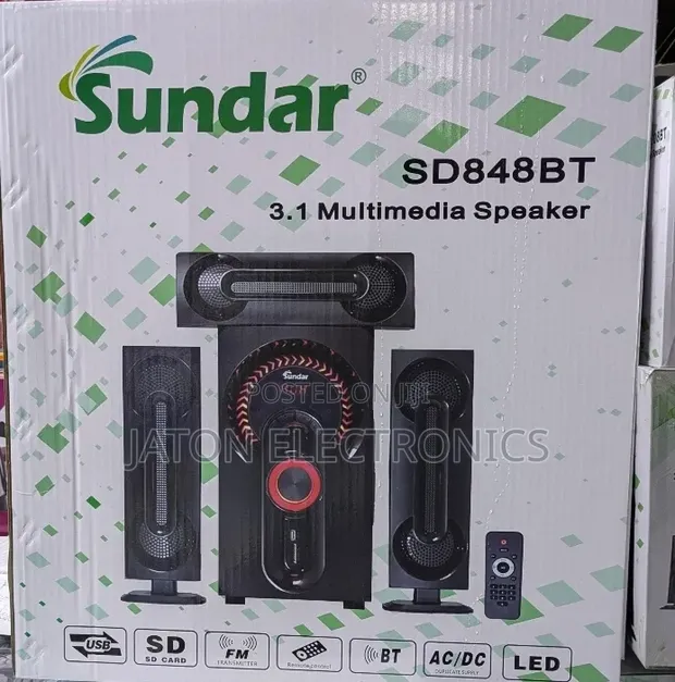 Sundar Subwoofer Speaker SD848BT - 1