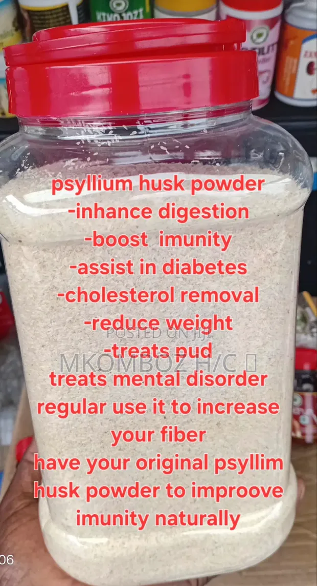 Life Nutrition Psyllium Husk Powder - Kiambato cha Fiber Asili - 1