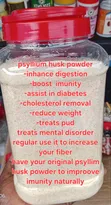 Life Nutrition Psyllium Husk Powder - Kiambato cha Fiber Asili - 1