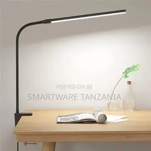 Single Bar LED Desk Lamp with Gooseneck Clamp