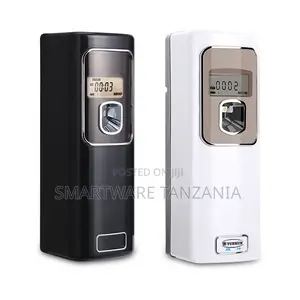 Yuekun LCD Automatic Aerosol Dispenser - Nyeusi/Nyeupe