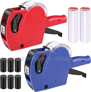 MX5500 EOS 8-Digit Price Gun Label Maker (Red/Blue)