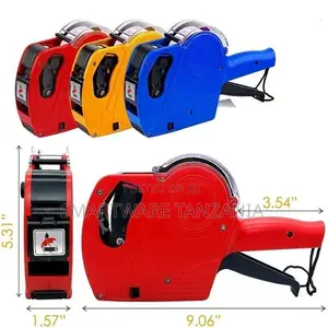 MX5500 Price Gun 3-Color Set (Red, Yellow, Blue)