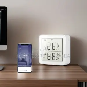 WiFi Smart Temperature & Humidity Sensor with LCD