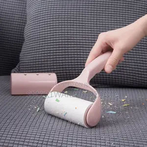 Pink Sticky Lint Roller for Sofas and Fabric