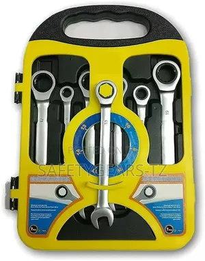 7pc Heavy Duty Mirror Ratchet Wrench Set