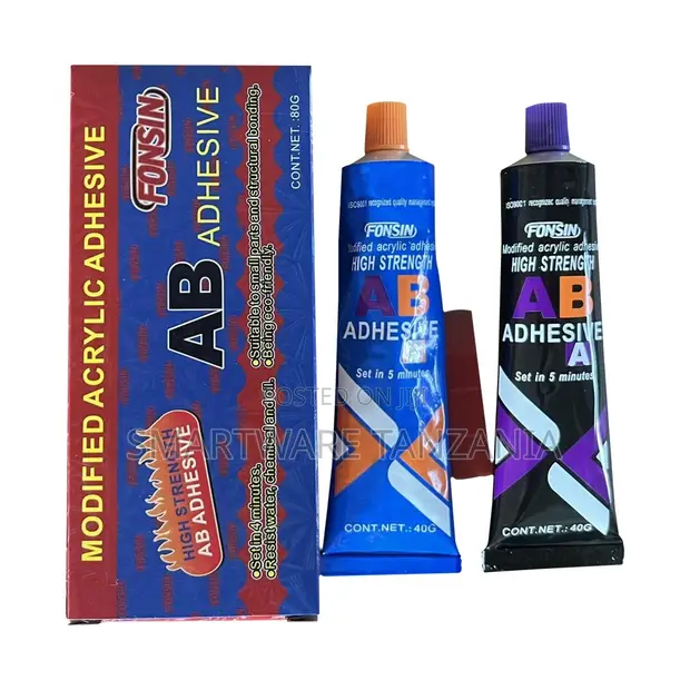 Fonsin High Strength AB Adhesive Modified Acrylic 80g - 1