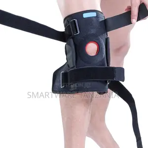 Heavy-Duty Knee Stabilizer Brace - Adjustable Open Kneecap
