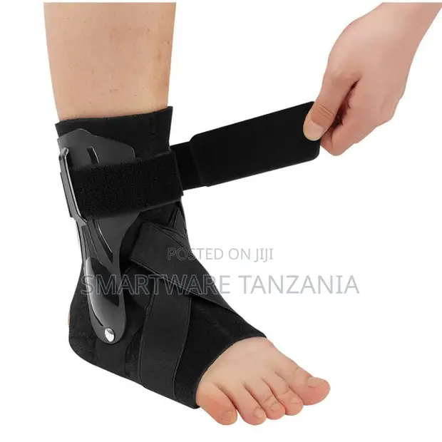 Rigid Ankle Brace with Side Support - 1